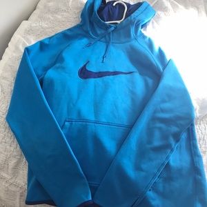 nike blue hoodie